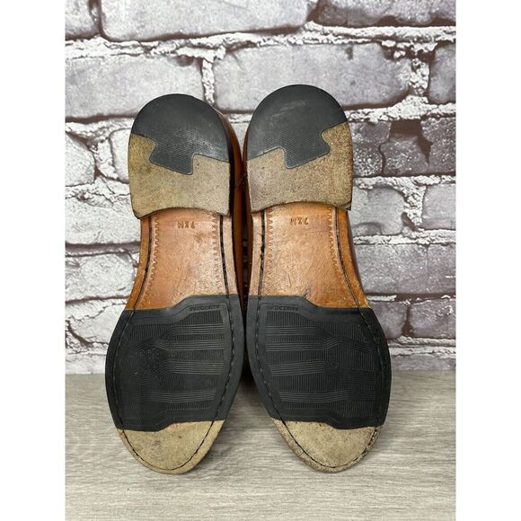 G.H. Bass & Co. Brown Leather Slip On Penny Loafers Dress Shoes Men 7.5M US/40.5 - Picture 9 of 16